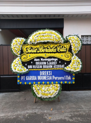 Papan Bunga Duka di Gogagoman
