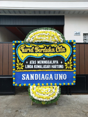 Papan Bunga Duka di Gogagoman